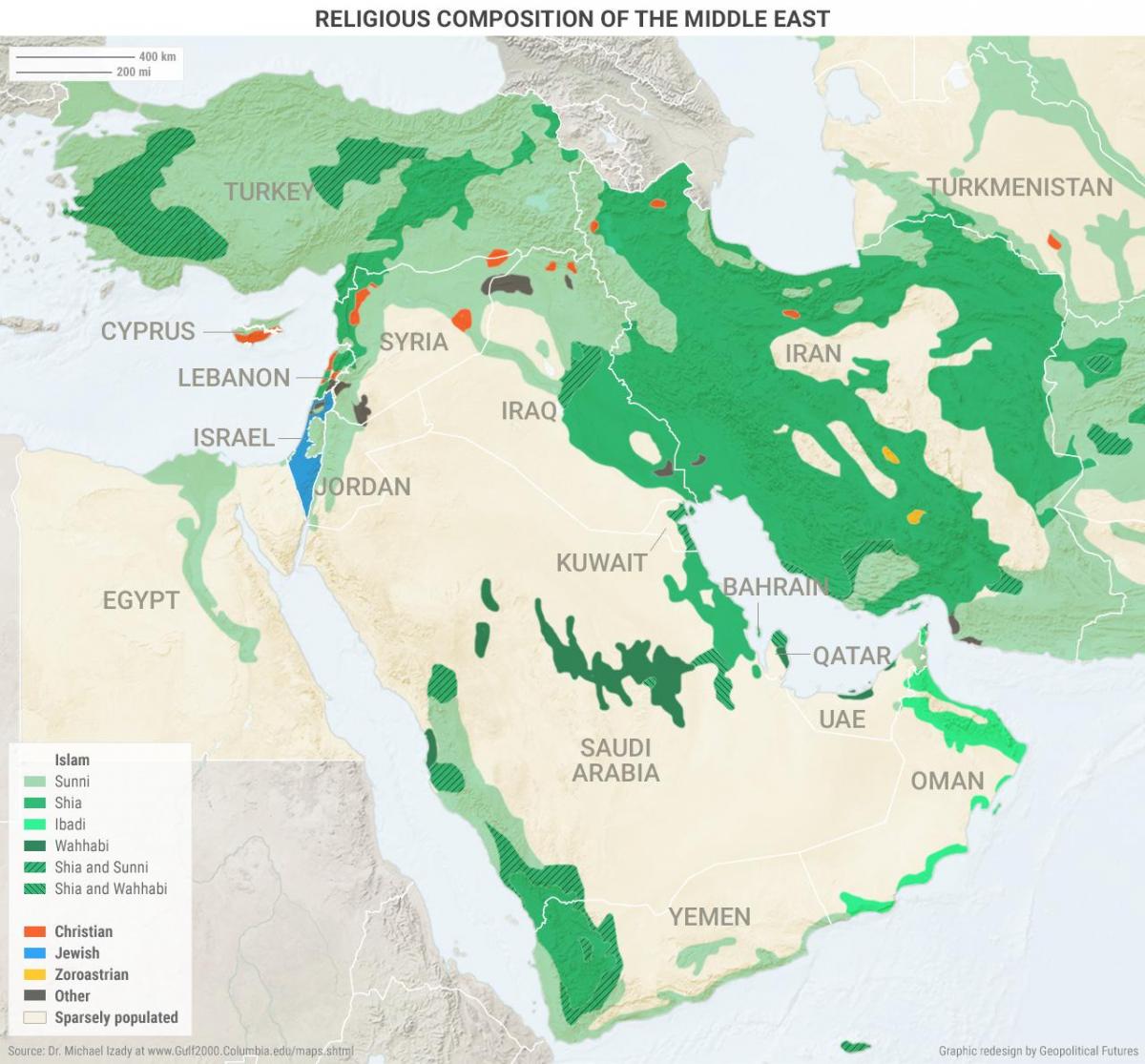 Harta Arabia Saudită religie