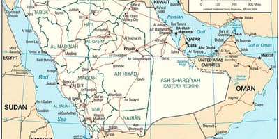 Harta Arabia Saudită poze