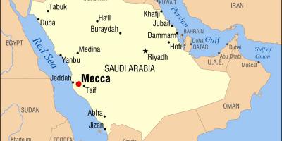 Harta mecca, în Arabia Saudită