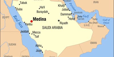 Harta medina, Arabia Saudită